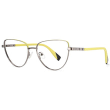 Load image into Gallery viewer, 53952 Sexy Cat Eye Anti Blue Light Metal Optical Glasses Frames Men Women Computer Eyeglasses
