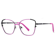 Load image into Gallery viewer, 53953 Ladies Alloy Glasses Frame Female Square Ultralight Eye Myopia Prescription Eyeglasses