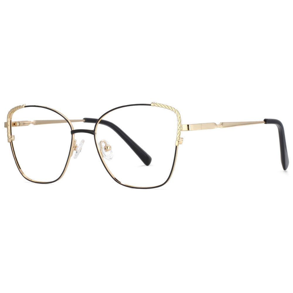 53953 Ladies Alloy Glasses Frame Female Square Ultralight Eye Myopia Prescription Eyeglasses