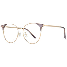 Load image into Gallery viewer, 53959 Transparent Glasses Frames Men Women Alloy Glasses Vintage Optical Myopia Eyeglasses Frames Ladies Retro Eyewear