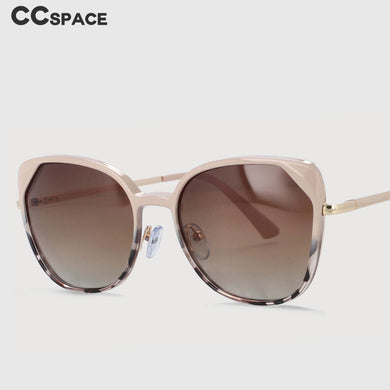 53963 Cat Eye Metal Anti Blue Light Glasses Frames Polarized Sunglasses Women Magnetic Clip Computer Eyeglasses