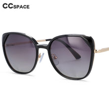 Load image into Gallery viewer, 53963 Two Piece Set Cat Eye Anti Blue Light Metal Men Women's Computer Glasses With Magnetic Clip Polarized UV400 Lenses