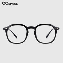 Load image into Gallery viewer, 53965 Retro Round Plastic Titanium Anti Blue Light Optical Glasses Frames Rivet Men Women TR90 Computer Eyeglasses