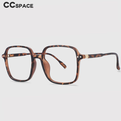 53966 Retro Square Plastic Titanium Anti Blue Light Ultralight Glasses Frames Men Women TR90 Computer Eyeglasses