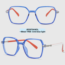 Load image into Gallery viewer, 53970 Square Kids Anti Blue Light Stars TR90 Glasses Frames Protect Child&#39;s Eyesight Eyeglasses