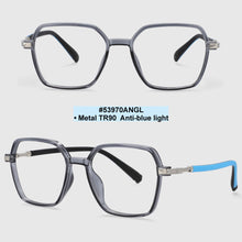 Load image into Gallery viewer, 53970 Square Kids Anti Blue Light Stars TR90 Glasses Frames Protect Child&#39;s Eyesight Eyeglasses