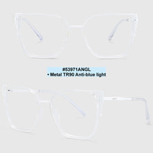 Load image into Gallery viewer, 53971 Lady  Anti Blue Light Optical Glasses Frames Women Retro TR90 Computer Eyeglasses