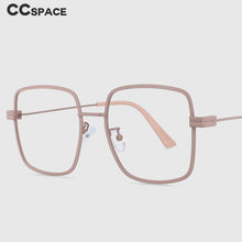 Load image into Gallery viewer, 53973 Big Frame Square Metal Anti Blue Light Optical Glasses Frames Men Women Computer Eyeglasses