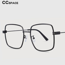 Load image into Gallery viewer, 53973 Big Frame Square Metal Anti Blue Light Optical Glasses Frames Men Women Computer Eyeglasses