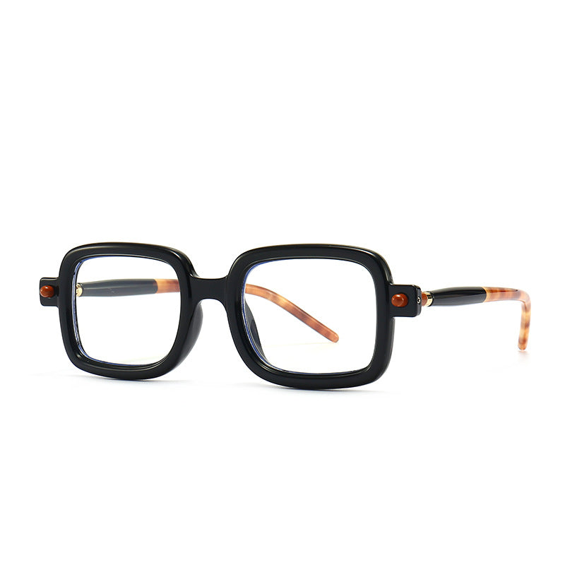 53979 Retro Rectangle Anti Blue Light Brand Glasses Frames Men Women Computer Eyeglasses