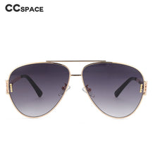 Load image into Gallery viewer, 53981 Oversized Pilot Sunglasses Retro Men Women Shades Uv400 Vintage Glasses