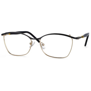 53987 Retro Cat Eye Metal Optical Eyebrow Glasses Frames Women Prescription Eyeglasses