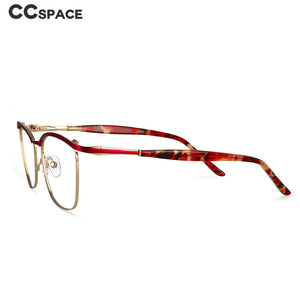 53987 Retro Cat Eye Metal Optical Eyebrow Glasses Frames Women Prescription Eyeglasses