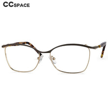 Load image into Gallery viewer, 53987 Retro Cat Eye Metal Optical Eyebrow Glasses Frames Women Prescription Eyeglasses