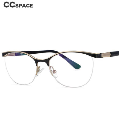 53988 Retro Cat Eye Metal Optical Prescription Glasses Frames Women Computer Eyeglasses