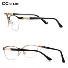 Load image into Gallery viewer, 53988 Retro Cat Eye Metal Optical Prescription Glasses Frames Women Computer Eyeglasses