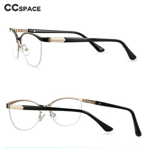 53988 Retro Cat Eye Metal Optical Prescription Glasses Frames Women Computer Eyeglasses