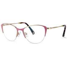 Load image into Gallery viewer, 53989 Cat Eye Half Frame Metal Prescription Glasses Frames Women Retro Optical Eyeglasses