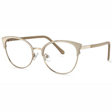 Load image into Gallery viewer, 53990 Retro Metal Eyebrow Cat Eye Optical Glasses Frames Women Computer Eyeglasses