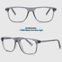 Load image into Gallery viewer, 53995 Retro Square Anti Blue Light Optical Glasses Frames Men Women Tr90 Computer Eyeglasses