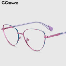 Load image into Gallery viewer, 53997 Cat Eye Metal Frame Anti Blue Light Optical Glasses Women Computer Eyeglasses