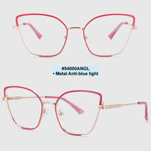 Load image into Gallery viewer, 54000 Sexy Cat Eye Lady Anti Blue Light Optical Glasses Frames Women Computer Eyeglasses