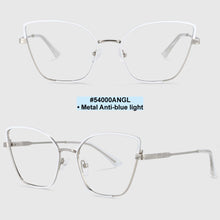 Load image into Gallery viewer, 54000 Sexy Cat Eye Lady Anti Blue Light Optical Glasses Frames Women Computer Eyeglasses