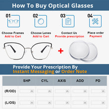 Load image into Gallery viewer, 54000 Sexy Cat Eye Lady Anti Blue Light Optical Glasses Frames Women Computer Eyeglasses