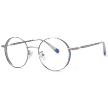 Load image into Gallery viewer, 54009 Retro Round Anti Blue Light Optical Glasses Frames Men Women Computer Eyeglasses