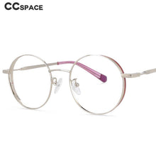Load image into Gallery viewer, 54009 Retro Round Anti Blue Light Optical Glasses Frames Men Women Computer Eyeglasses