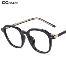 Load image into Gallery viewer, 54012 Retro Rivet Plastic Titanium Anti Blue Light Optical Glasses Frames Men Women TR90 Computer Eyeglasses
