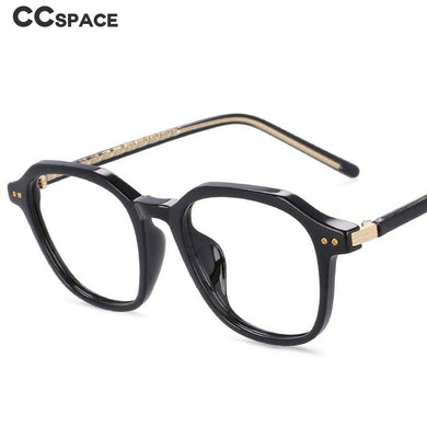 54012 Retro Rivet Plastic Titanium Anti Blue Light Optical Glasses Frames Men Women TR90 Computer Eyeglasses