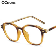 Load image into Gallery viewer, 54012 Retro Rivet Plastic Titanium Anti Blue Light Optical Glasses Frames Men Women TR90 Computer Eyeglasses