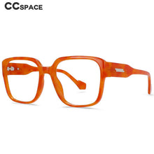 Load image into Gallery viewer, 54014 Oversized Square Glasses Frames Anti Blue Light Men Women Big Frame Computer Eyeglasses