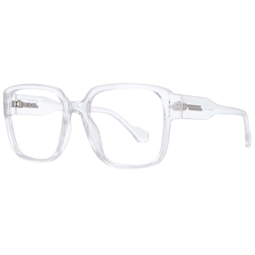 54014 Oversized Square Glasses Frames Anti Blue Light Men Women Big Frame Computer Eyeglasses
