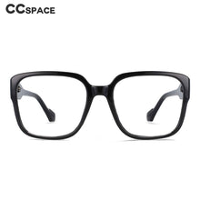 Load image into Gallery viewer, 54014 Oversized Square Glasses Frames Anti Blue Light Men Women Big Frame Computer Eyeglasses