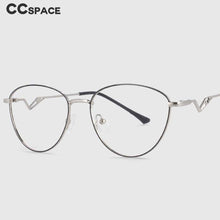 Load image into Gallery viewer, 54017 Retro Metal Cat Eye Optical Glasses Frames Women Computer Eyeglasses