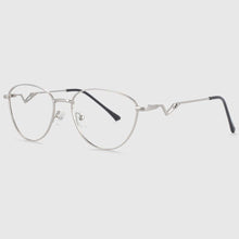 Load image into Gallery viewer, 54017 Retro Metal Cat Eye Optical Glasses Frames Women Computer Eyeglasses