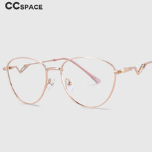 Load image into Gallery viewer, 54017 Retro Metal Cat Eye Optical Glasses Frames Women Computer Eyeglasses