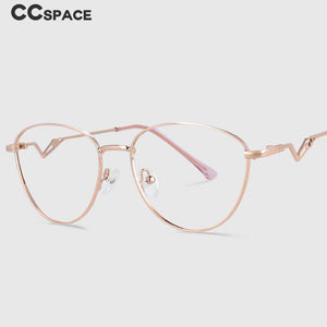 54017 Retro Metal Cat Eye Optical Glasses Frames Women Computer Eyeglasses