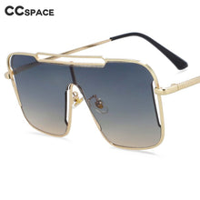 Load image into Gallery viewer, 54022 One Lens Square Sunglasses Retro Vintage Men Women's Shades UV400
