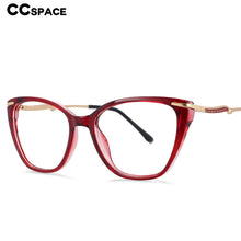 Load image into Gallery viewer, 54023 TR90 Femal Anti Blue Light Optical Glasses Frames Diamond Women Computer Eyeglasses