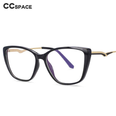 54025 Cat Eye Anti Blue Light TR90 Optical Glasses Frames Spring Leg Women Computer Eyeglasses