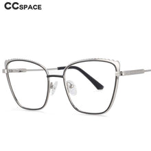 Load image into Gallery viewer, 54030 Metal Anti Blue Light Optical Glasses Frames Retro Women Computer Eyeglasses