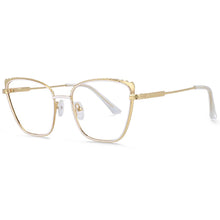 Load image into Gallery viewer, 54030 Metal Anti Blue Light Optical Glasses Frames Retro Women Computer Eyeglasses