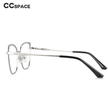 Load image into Gallery viewer, 54030 Metal Anti Blue Light Optical Glasses Frames Retro Women Computer Eyeglasses