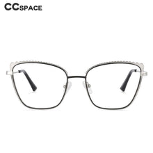 Load image into Gallery viewer, 54030 Metal Anti Blue Light Optical Glasses Frames Retro Women Computer Eyeglasses