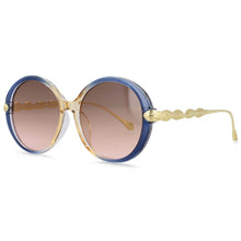 Load image into Gallery viewer, 54031 Oversized Round Sunglasses Men Women Shades Uv400 Vintage Glasses