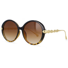Load image into Gallery viewer, 54031 Oversized Round Sunglasses Men Women Shades Uv400 Vintage Glasses