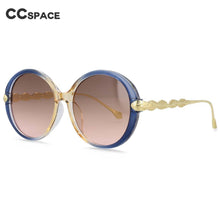 Load image into Gallery viewer, 54031 Oversized Round Sunglasses Men Women Shades Uv400 Vintage Glasses